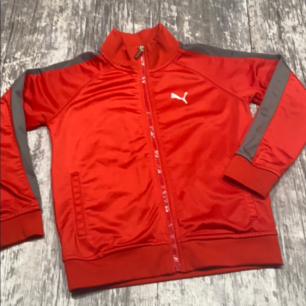 Red Puma Jacket